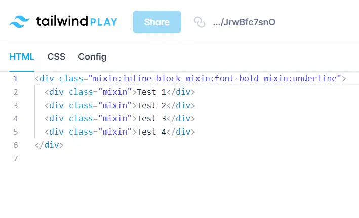 Mixins for Tailwind CSS